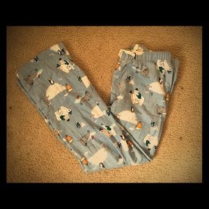 Fun winter pajama pants